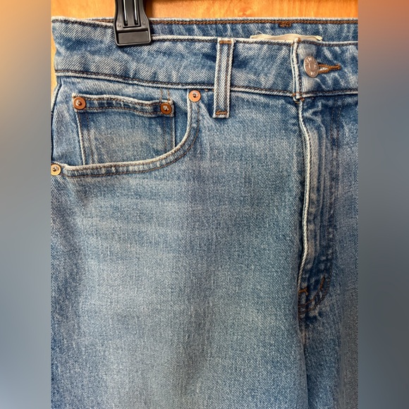 Madewell curvy 90 s straight crop jeans size 28 - Picture 2 of 5